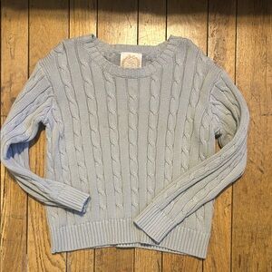 The Beaufort Bonnet Company grey Cable Knit Sweater